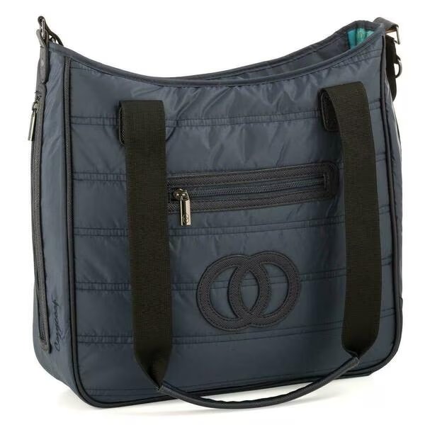 Quilted Diaper Bag - Blue, Cozy Coop, Mfr#: 2309